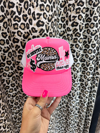 Cheetah MAMA Trucker Hat