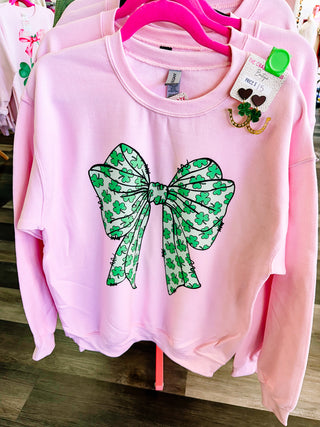 St. Patty’s Bow Sweatshirt