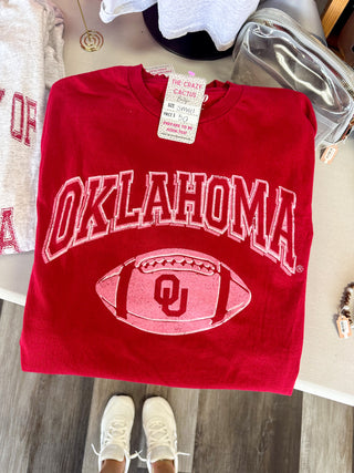 Licensed Red Oklahoma Graphic