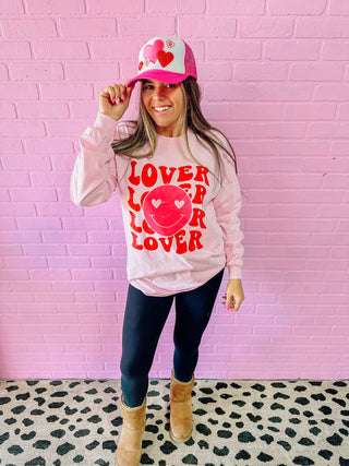 Lover Smiley Long Sleeve Tee