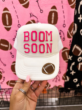 Pink Boom Soon Trucker