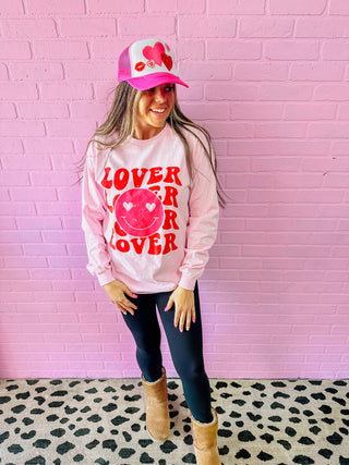 Lover Smiley Long Sleeve Tee