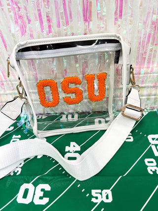 Clear OSU Crossbody Purse