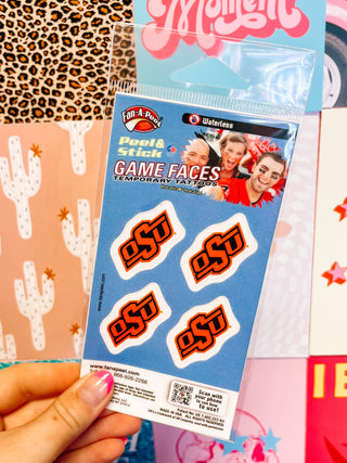 OSU Game Day Temporary Tattoos