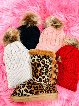 Toddler Beanies With Pom