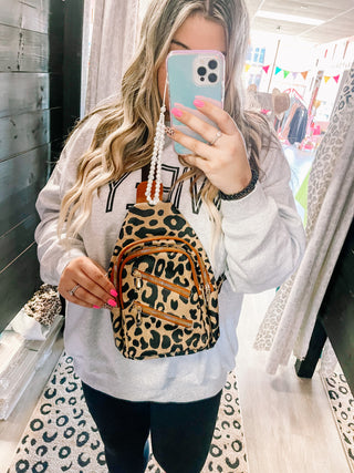 On The Run Cheetah Bum Bag